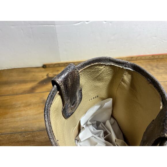 Frye Melissa Button Boots Size 7 B Glazed Distressed Leather Style 77164 - Picture 9 of 13